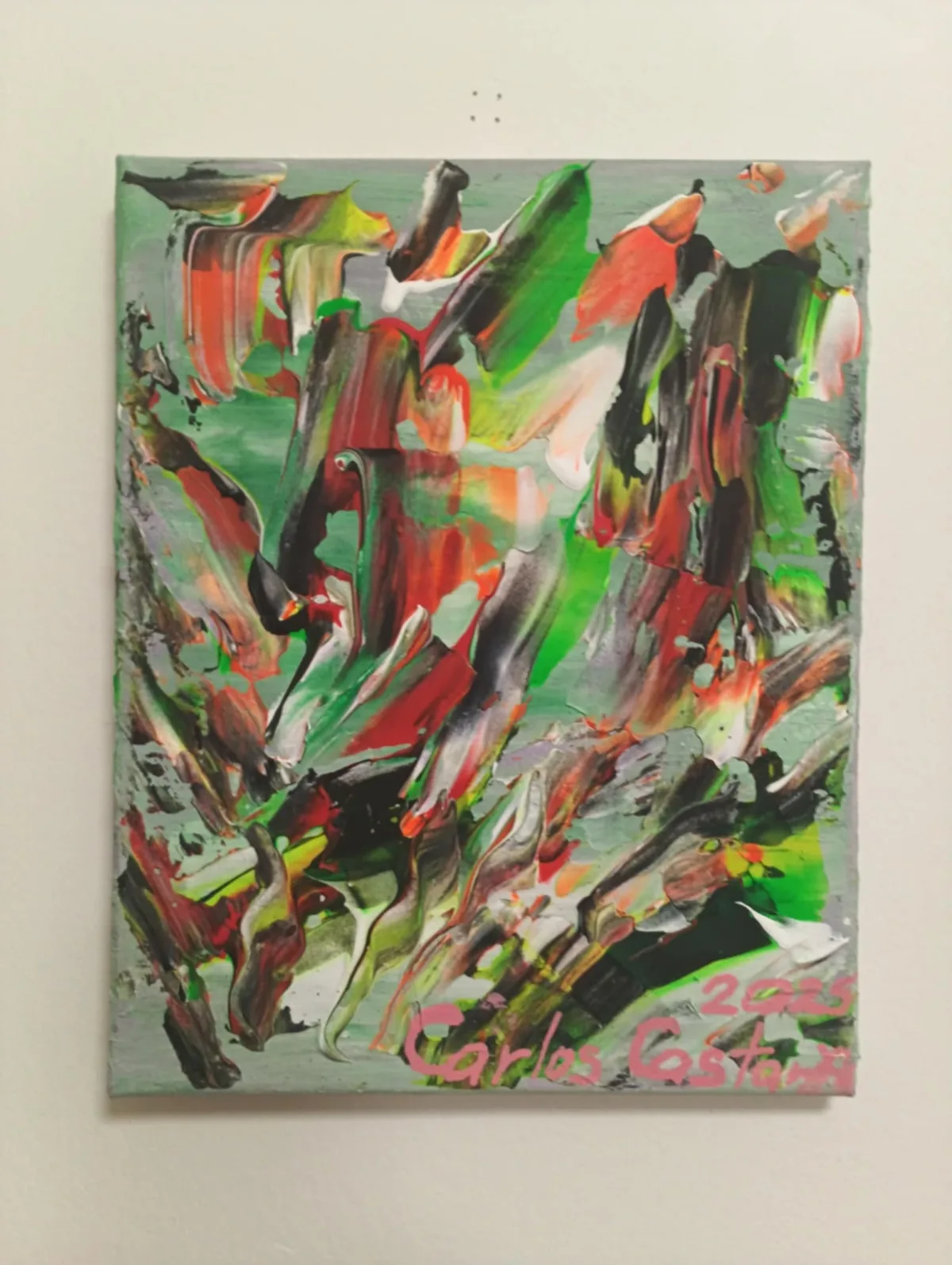 Eskapáda, originální obraz Karla Ulrycha, 30 × 40 cm