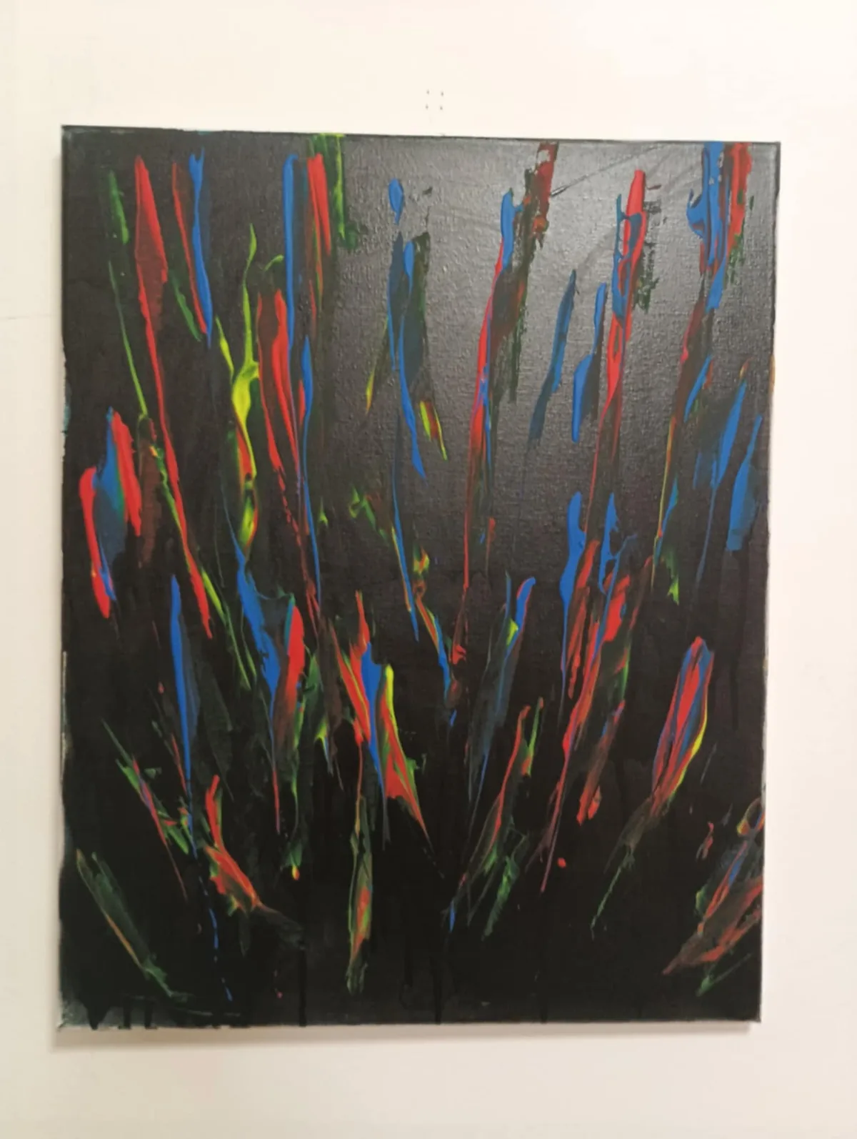 Zbloudilé duše, originální obraz Karla Ulrycha, 40 × 50 cm