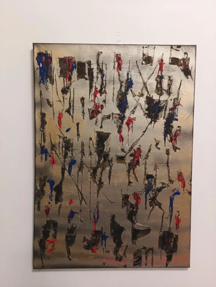 Nástěnné malby pravěku, 50 × 70 cm, Karel Ulrych