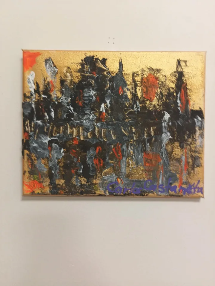 Vzdálené přístavy, 30 × 40 cm, Karel Ulrych